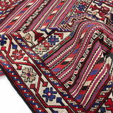 アフガニスタン絨毯 100x145cm トライバルラグ