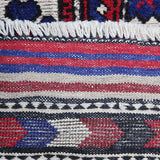 アフガニスタン絨毯 100x145cm トライバルラグ
