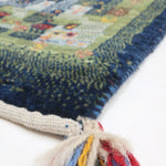 ペルシャ絨毯 ギャッベ ファイン 玄関マット