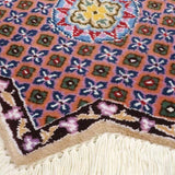 Persian carpet from Nain, approx. 45x45cm