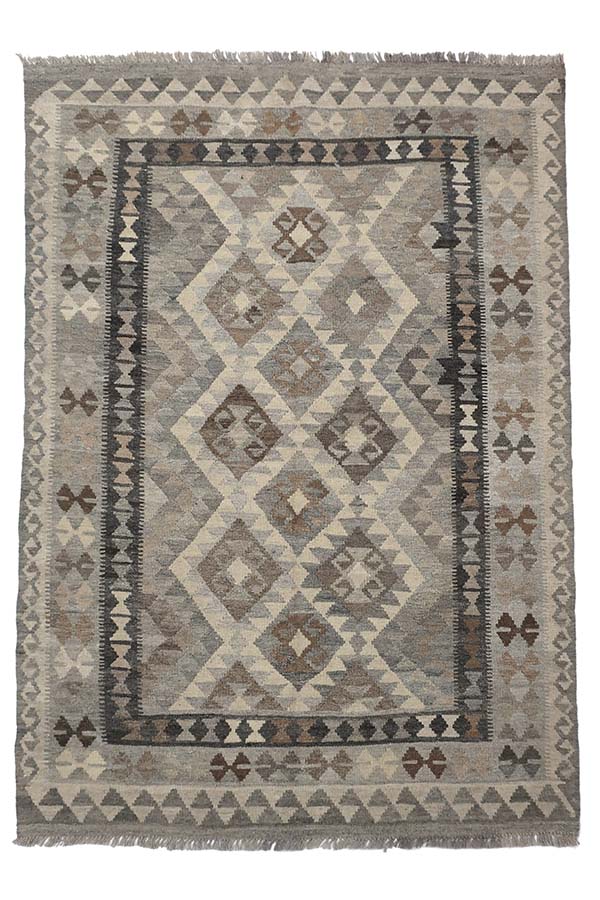 キリム 約130cm x 184cm アフガンラグ 手織り絨毯 – SATHI RUGS