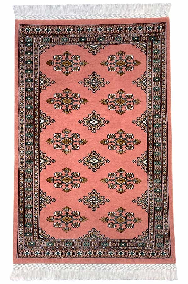 パキスタン絨毯 約63cm x 93cm