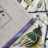 ペルシャ絨毯 ギャッベ 鳥