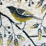 ペルシャ絨毯 ギャッベ 鳥