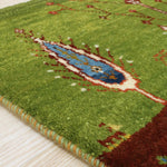 ペルシャ絨毯 ギャッベ 玄関マット