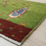 ペルシャ絨毯 ギャッベ 玄関マット