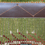 ペルシャ絨毯 ギャッベ 玄関マット