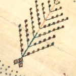 ペルシャ絨毯 ギャッベ ファイン 玄関マット