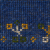ギャッベ ペルシャ絨毯 モダン 青