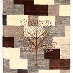 ペルシャ絨毯 ギャッベ 68x94cm 玄関マット