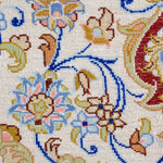 ペルシャ絨毯 玄関マット シルク クム産