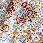 ペルシャ絨毯 玄関マット シルク クム産