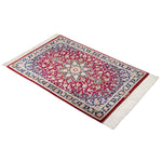 ペルシャ絨毯 シルク 玄関マット クム産