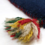 ギャッベ  ペルシャ絨毯 青