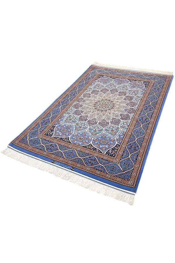 ペルシャ絨毯　イスファハン産　ウール　約110cm x 165cm