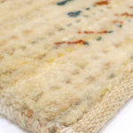 ギャッベ ペルシャ絨毯 クリーム