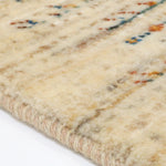 ギャッベ ペルシャ絨毯 クリーム