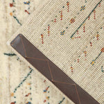 ギャッベ ペルシャ絨毯 クリーム