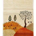 ギャッベ ペルシャ絨毯 絵