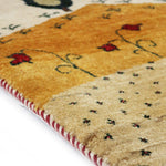 ギャッベ ペルシャ絨毯 絵