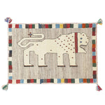 ライオンギャッベ 玄関マットサイズ