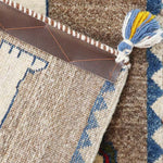 ライオンラグ ペルシャ絨毯 ギャッベ 60x90cm 玄関マット