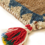 ライオンラグ ペルシャ絨毯 ギャッベ 60x90cm 玄関マット