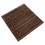 ギャッベ 正方形 ペルシャ絨毯