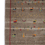 ギャッベ 正方形 ペルシャ絨毯