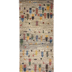 ギャッベ 廊下敷き ペルシャ絨毯