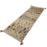 ギャッベ 廊下敷き ペルシャ絨毯