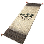 ギャッベ 廊下敷き ペルシャ絨毯