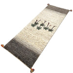 ギャッベ 廊下敷き ペルシャ絨毯