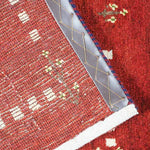 ギャッベ ペルシャ絨毯 赤