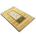 ギャッベ  ペルシャ絨毯 黄色