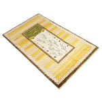 ギャッベ  ペルシャ絨毯 黄色