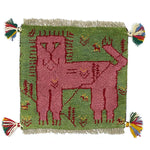 ギャッベ ライオン ペルシャ絨毯