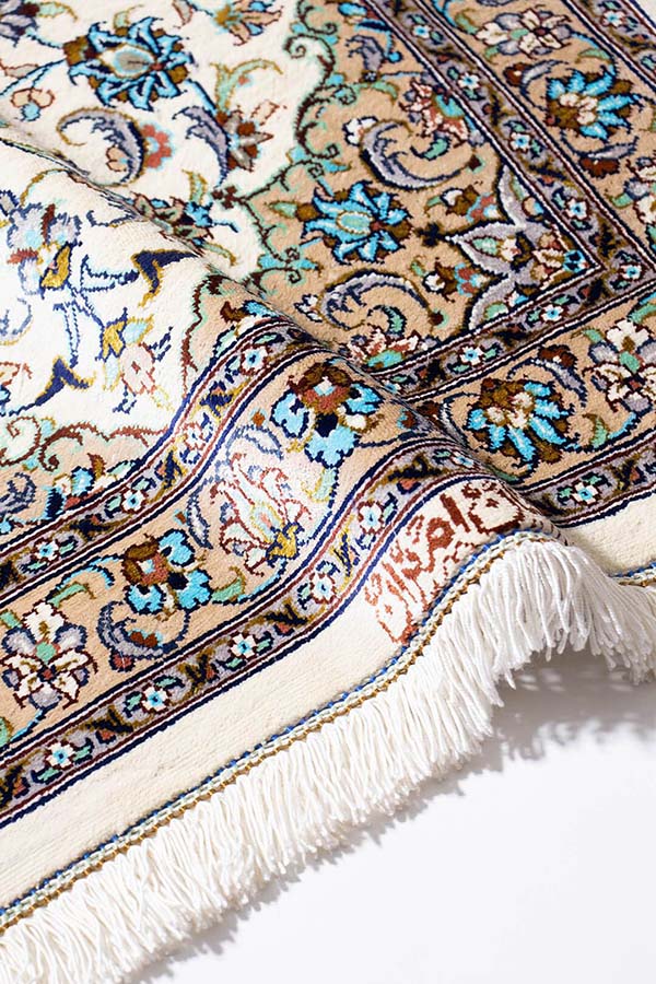 ペルシャ絨毯 シルク - 家具、インテリア