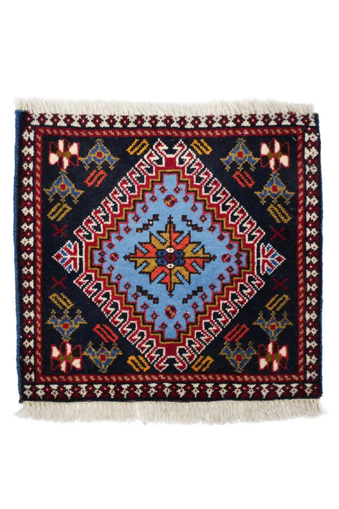 ペルシャ絨毯 ペルシャヴィンテージラグ 145x97 手織り オールド ペルシャ絨毯 ペルシャヴィンテージラグ 145x97 手織り オールド