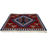 Persian carpet Yarame approx. 43cm x 46cm 