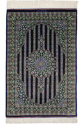 Persian Rug Qum Musavi Workshop Silk Approx. 60cm x 91cm