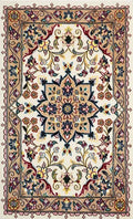Persian Rug Nain Wool Approx. 50cm x 80cm