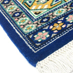 パキスタン絨毯 ブルー