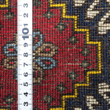 Persian carpet Yarame approx. 42cm x 45cm 