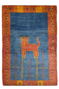 Gabbeh Lion Approx. 85cm x 120cm