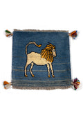 Gabbeh Lion Approx. 40cm x 43cm
