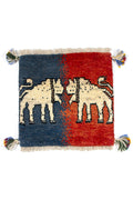 Gabbeh Lion Approx. 41cm x 42cm