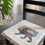 【福袋】【2枚】ライオンギャッベ 約40cm x 40cm