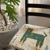 【福袋】【2枚】ライオンギャッベ 約40cm x 40cm