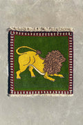 Persian Rug Yalameh Lion Approx. 49cm x 51cm